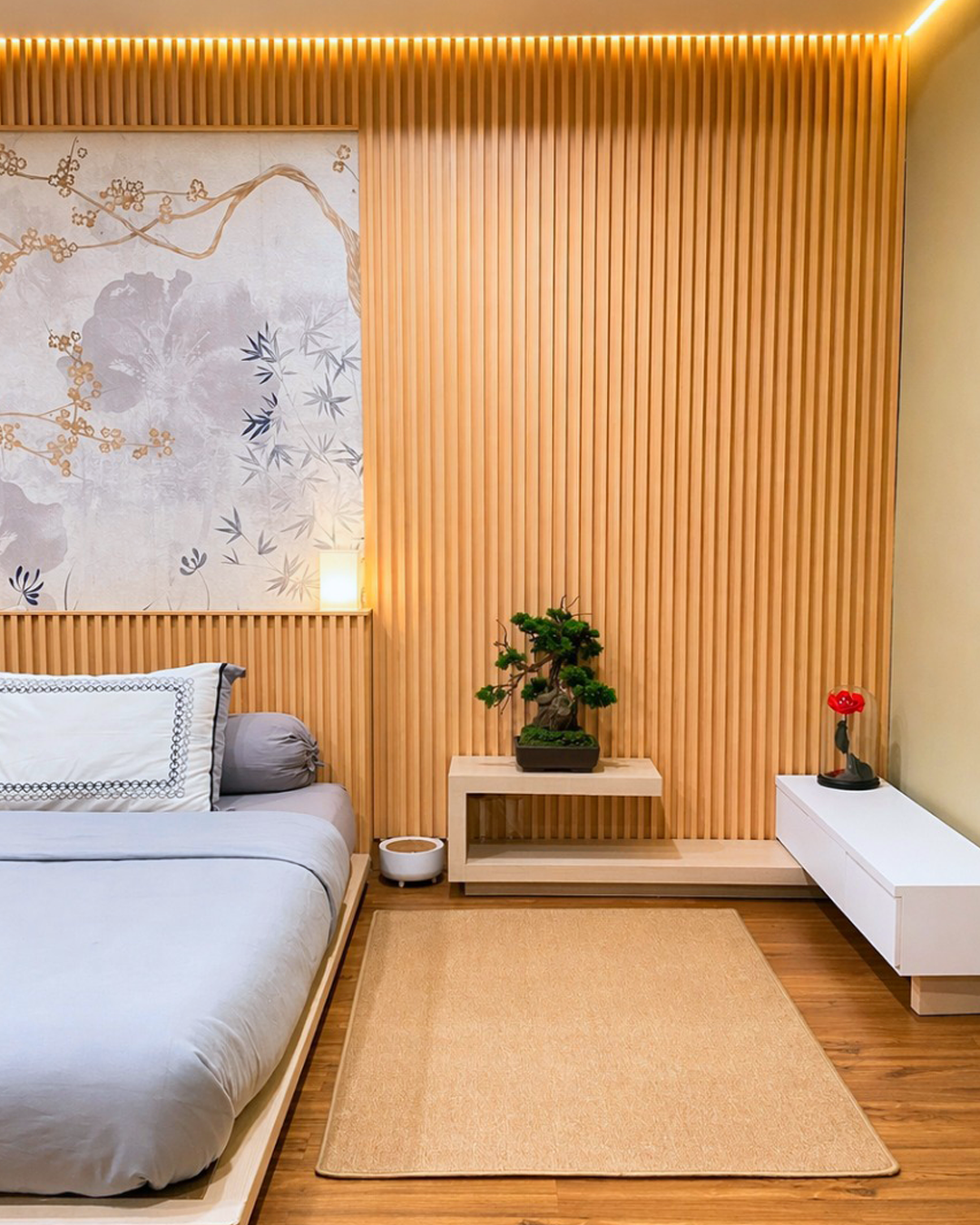 Minimalist Japandi Bedroom