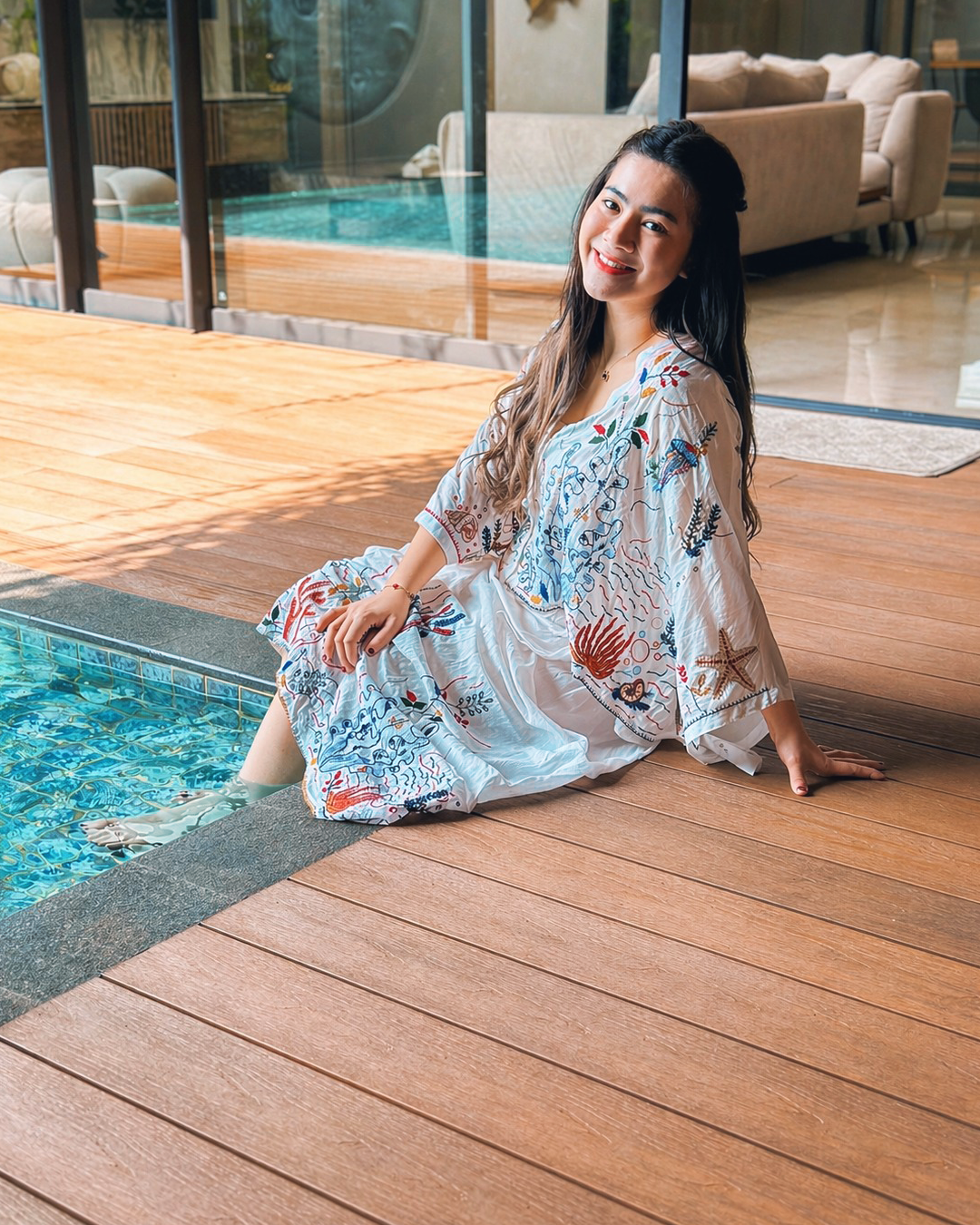 Felicya Angelista House Pool Side — WPC Decking